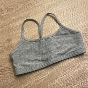 Beyond Yoga Spacedye Slim Racerback Bra - Silver Mist